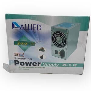 Allied 300W ATX Power Supply PSU 20+4 Pin 12V v1.3 Quiet Fan New Box